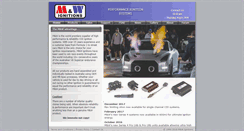 Desktop Screenshot of mwignitions.com