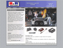 Tablet Screenshot of mwignitions.com